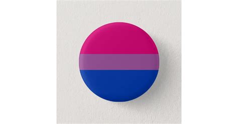 Bi Bisexual Pride Flag Feminist Resist Button
