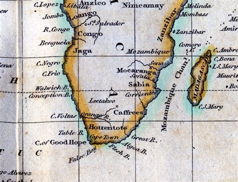 Cape Of Good Hope Location On World Map