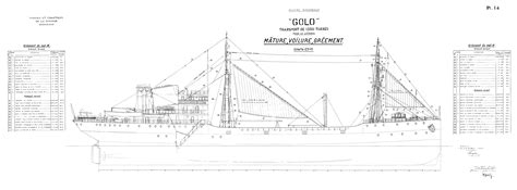 1933 French Cargo Vessel Golo The Model Shipwright