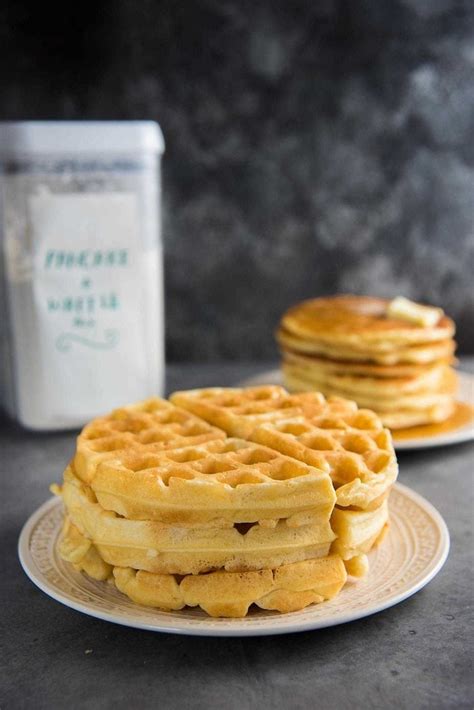 Homemade Pancake Mix Or Homemade Waffle Mix The Flavor Bender