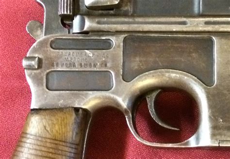 Mauser C96 With Chinese Hand Made Frame Forgotten Weapons