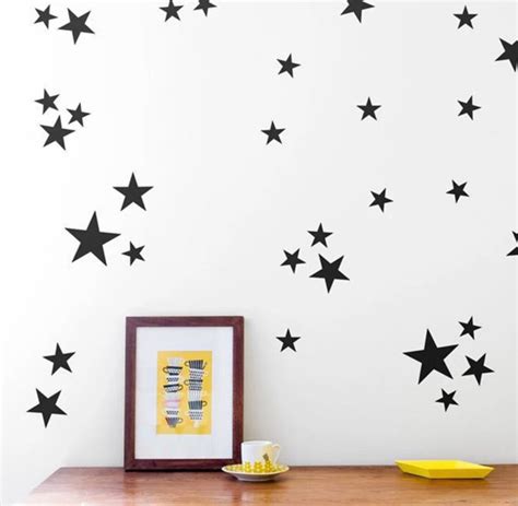 89pcset Little Stars Wall Sticker For Kids Room Baby Nursery Etsy France