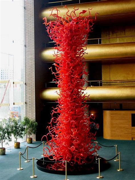 Blown Glass In Abravanel Hall By Dale Chihuly Chihuly Glass Art Sculpture Glass Art