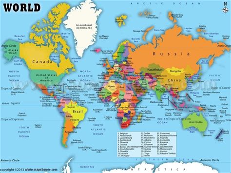 Printable World Map With Countries Labeled Free Printable Maps