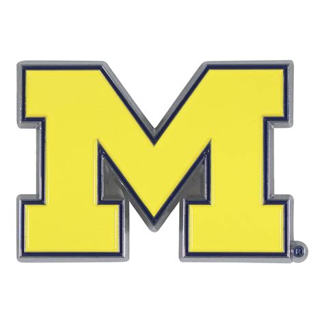 University Of Michigan Color Emblem 21x32