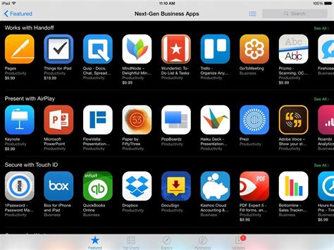Next-Gen Business Apps for iPad: Featured App Store ...