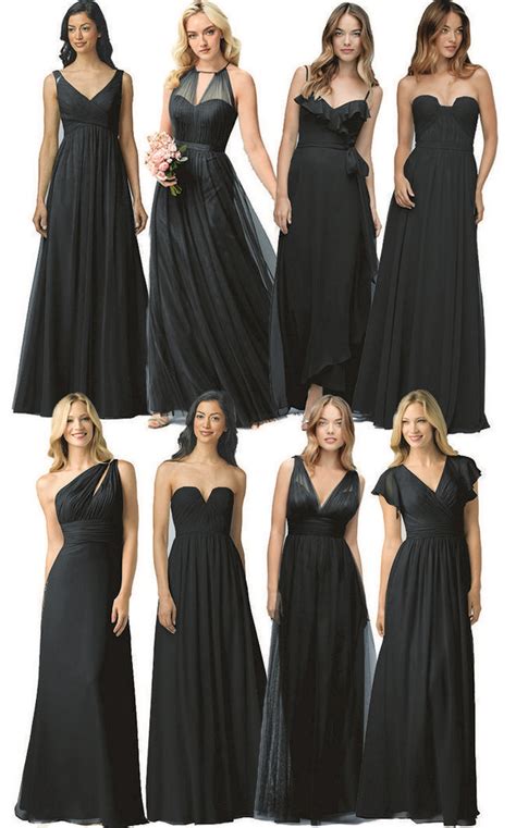 17 Black Bridesmaid Dresses Overview Black Bridesmaid Dress