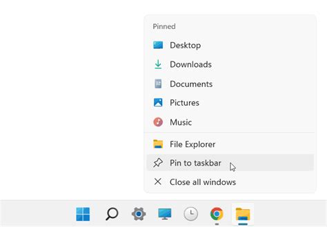 How To Pin Folder Shortcuts To The Taskbar In Windows 11 Digitional
