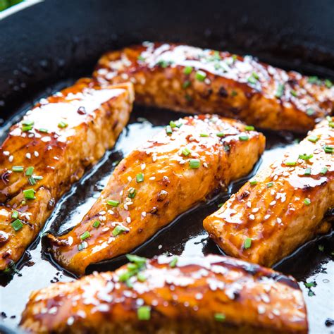 Easy One Pan Maple Glazed Salmon The Busy Baker