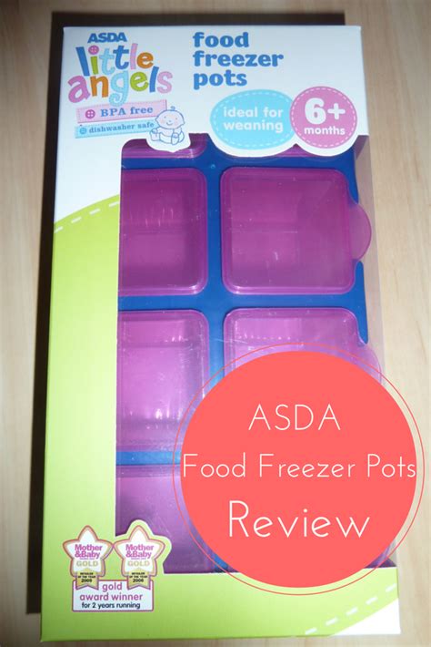 The pillow comes with a plain white, 100% breathable cotton cover that can be washed in the machine when needed and it also doubles as a nursing pillow. ASDA Little Angels Food Freezer Pots Review | Mummy's Blog | Angel food, Asda, Food