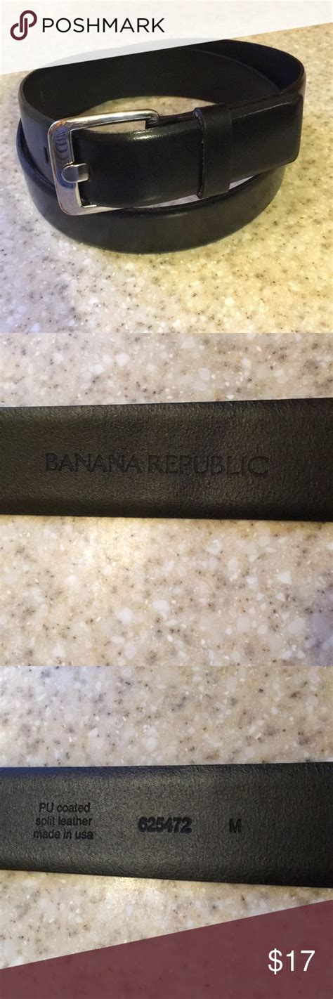Banana Republic Womens Leather Brass Buckle Med Banana Republic