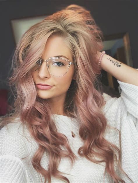 Cool design ideas (2021 guide). rose gold hair small dainty flower tattoo | Pink hair ...