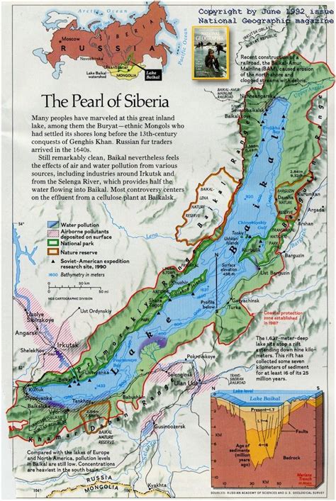 About Lake Baikal Details From The Encyclopedia