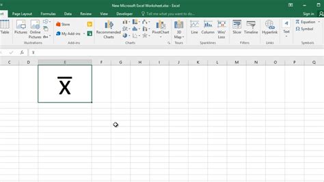 How To Type X Bar In Excel พิมพ์ X Bar ใน Word 2010 Halongpearlvn