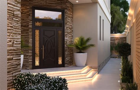 The Most Beautiful Modern House Entrance Designs