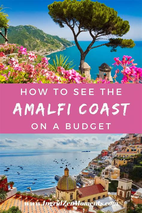 Your Complete Guide For Amalfi Coast On A Budget Italy Trip Planning