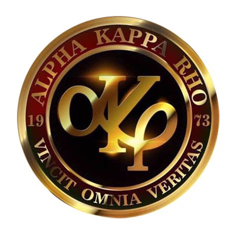 Alpha Kappa Rho Akp Vinyl Sticker Gold Shopee Philippines