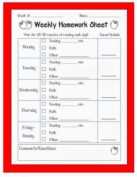 Homework For Preschool Printable 1 Educative Printable