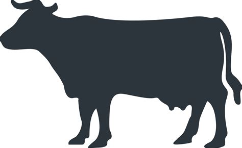 Angus Cattle Silhouette Clip Art Cow Png Download 22721393 Free