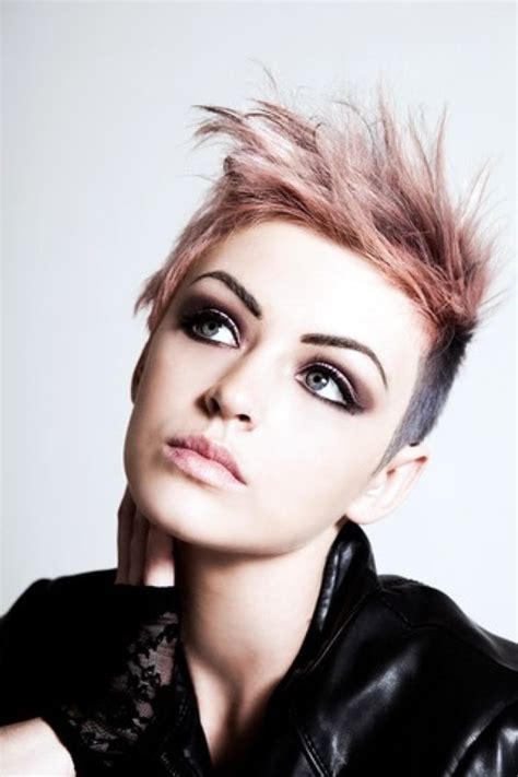 45 Short Punk Hairstyles And Haircuts That Have Spark To Rock