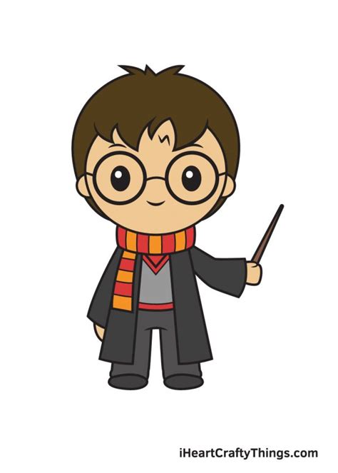 Harry Potter Drawing How To Draw Harry Potter Step By Step