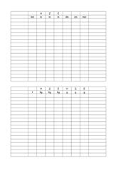 Im folgenden gehen wir dabei auf strecken, flächen und volumen ein. Mathematik: Arbeitsmaterialien Tabellen und Merkplakate - 4teachers.de