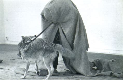 If you come in a space with a big flame of fire you will get burnt, and you cannot say: FONDAZIONE BONOTTO - Beuys, Joseph - Coyote