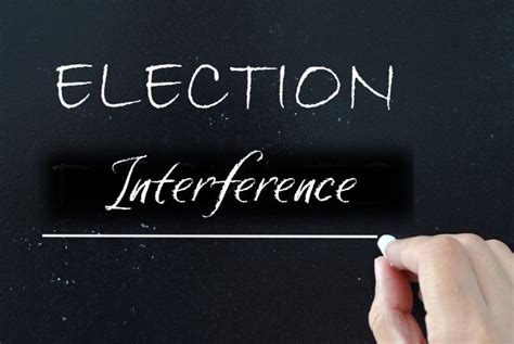 Election Interference Does Not Only Mean Election Machine