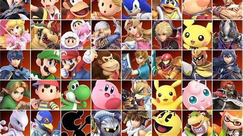 Super Smash Bros Ultimate Switch All 68 Characters Revealed