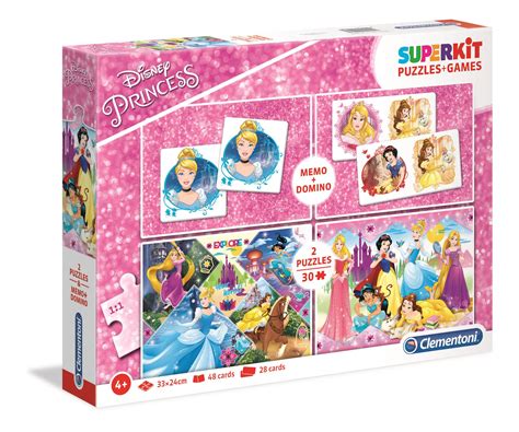 Disney Princess 2x30 Parça Supercolor Puzzle Clementoni