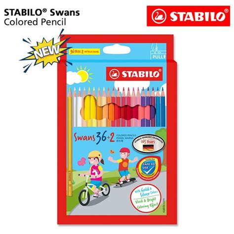 Jual Stabilo Swans Colored Pencils 38 Pcs Special Edition Pensil