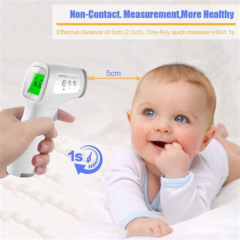 2 Modes Infrared Forehead Thermometercandf Non Contact Household Body