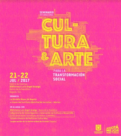 Seminario Internacional Cultura Y Arte Para La Transformación Social
