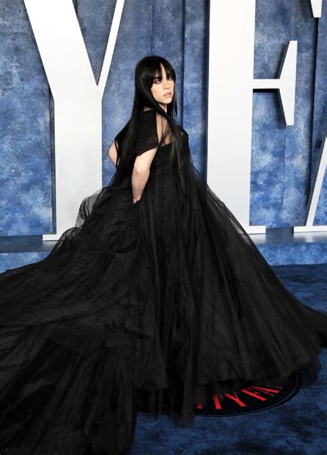 Billie Eilish Steals The Look With Her Gothic Chic Style At The Academy