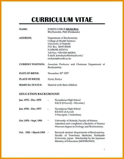 Build a perfect pdf resume. Image result for normal resume format | Resume pdf, Resume ...
