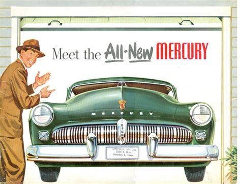 Directory Index Mercury1949mercury1949 Mercury Brochure Vintage