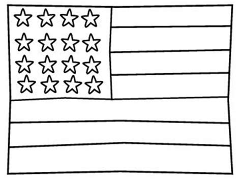 Desenhos De Bandeira Dos Estados Unidos 5 Para Colorir E Imprimir
