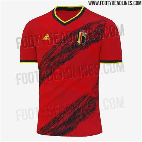Mit diesem trikot spielt belgien die em 2020. Belgien EM 2020 Heimtrikot Geleaked - Nur Fussball