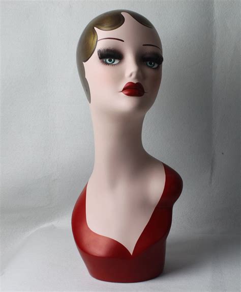Hand Painted Mannequin Head For Hat Wig And Collection Mannequin Art