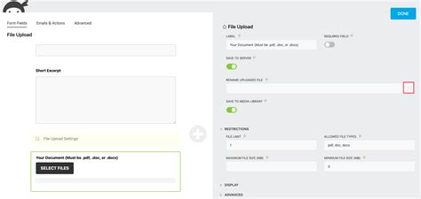 How To Make A File Upload Form In Wordpress Ninja Forms