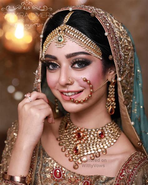Omg Gorgeous Stunning Indian Brides Makeup Inspiration For Brides