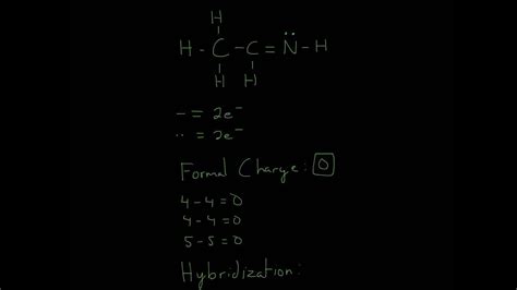 Lewis Structure Of Ch3chnh Youtube