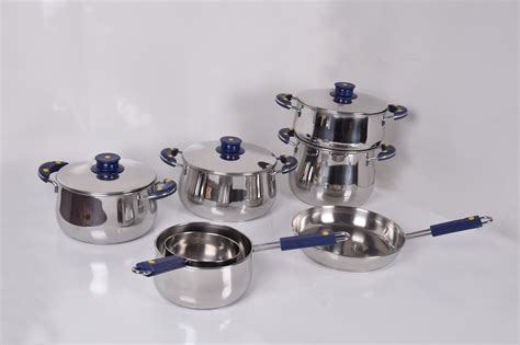 BATTERIE DE CUISINE INOX AMS IDEAL COOK 10 PIÈCES