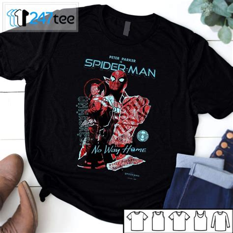 Peter Parker Is Spider Man No Way Home Unmasked T-Shirt - Breakshirts