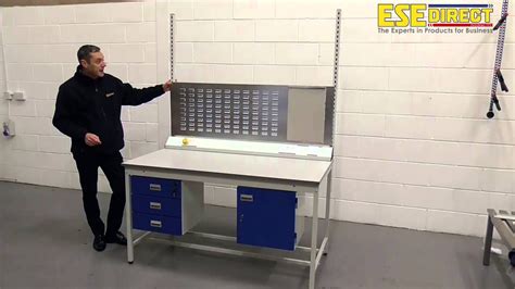 Ese Product Spotlight Esd Workbench With Lamstat Worktop Youtube