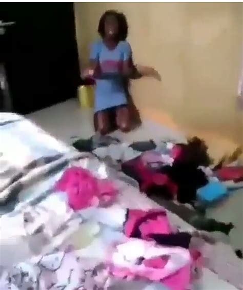 See The Moment Househelp Was Caught With Pants Belonging To Her Madam