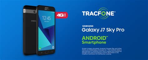 Tracfone Samsung Galaxy J7 Sky Pro 4g Lte Prepaid Smartphone Big Nano