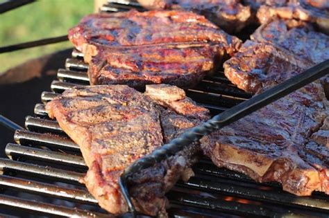 For charcoal, that is 2 to 3 coals thick for the high zone, and 1 layer of coals for medium. Grilling the Perfect Steak {Tried & True Method} - Miss in ...