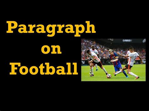 Essay On Football History Telegraph