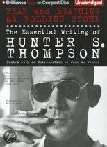 Bol Com Fear And Loathing At Rolling Stone Hunter S Thompson